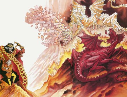 Vortigern, Merlin et les 2 dragons